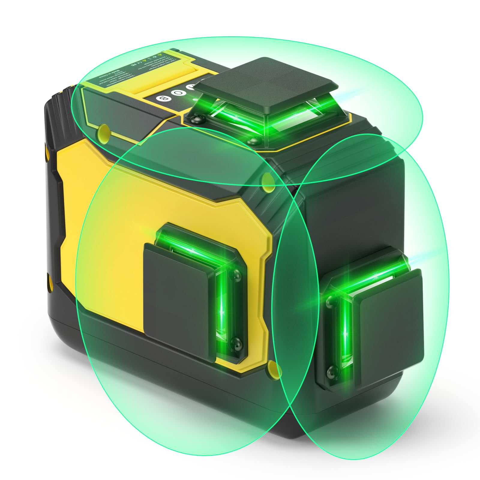 LiLichan⚐︎38 Kuzinoy 3x360° Laser Level Self Leveling 3D Green Laser